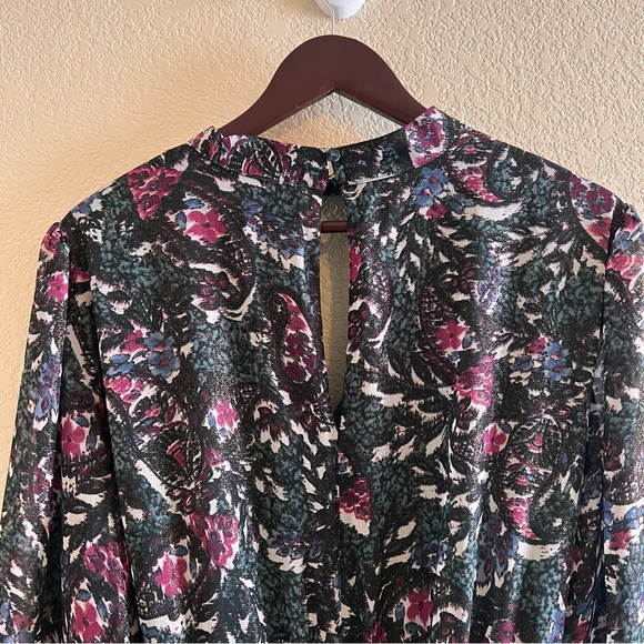 Lane Bryant Cutout Mock-Neck Fit & Flare Dress Size 18 - Picture 7 of 10